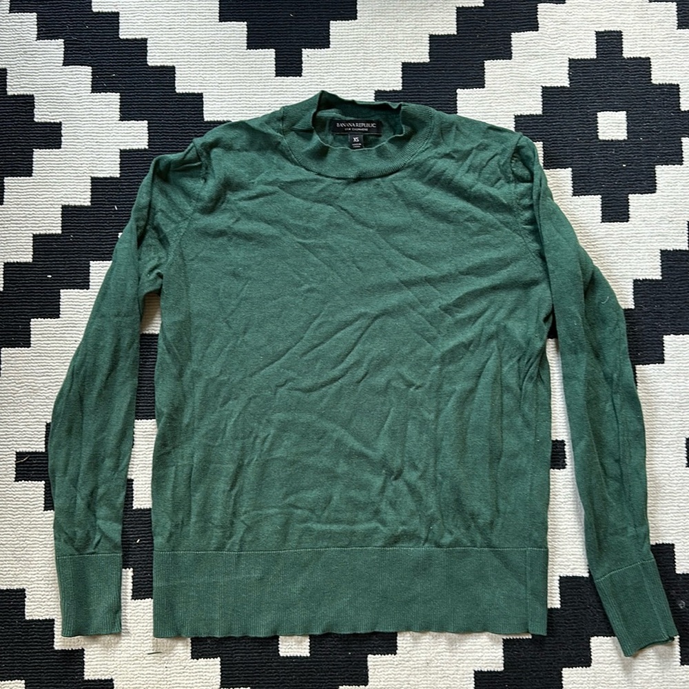 Banana Republic Silk Cashmere Sweater XS